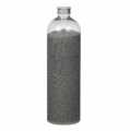 Colored granulated sugar - ZUK ZAK, silver - 450 g - Pe-bottle