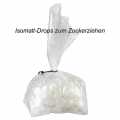 Isomalt-Drops zum Zuckerziehen, Zuckeraustauschstoff, mikrowellengeeignet - 1 kg - Beutel