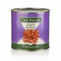 Haricots Borlotti - Fagioli Borlotti, cuits - 2,6 kg - peut