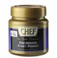 CHEF Premium Konzentrat - Fischfond, leicht pastös, hell, für 9-15 L - 630 g - Pe-dose