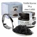 TARTUFLANGHE truffle caviar - Perlage di Tartufo, made from winter truffle juice - 50 g - Glass