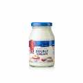 Englische Double Devon Cream, feste Creme, 48% Fett - 170 g - Glas