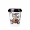 YOPOKKI Rice Cake Snack Cup, Jjajang (pate de haricots noirs) - 140g - Tasse