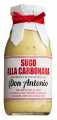 Salsa Carbonara, Cremige Carbonara-Sauce, Don Antonio - 240 ml - Flasche