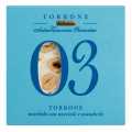 3 - Torrone morbido con nocciole e mandorle, nugat piemonti mogyoroval es mandulaval, puha, Antica Torroneria Piemontese - 80g - csomag