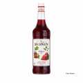 Monin jardharberjasirop 1:8 - 1 litra - Flaska