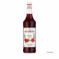 Monin Hibiscus sirop 1:8 - 1 litra - Flaska