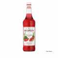 Monin vatnsmelonsirop 1:8 - 1 l - Flaska