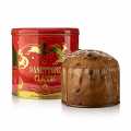 Christmas Cake Panettone - Classic, Metal Tin Reindeer, Lazzaroni - 750 g - can
