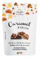 Karamel a cokolada au lait et noix de pekan, slane maslo karamel s pekanovymi orechy, Dolfin - 45 g - balicek