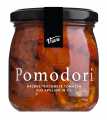 POMODORI - Halfthurrkadhir tomatar i oliu, halfthurrkadhir tomatar i oliu, Viani - 180g - Gler