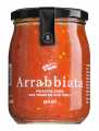 ARRABBIATA - Pikantni sugo s chilli, rajcatova omacka s chilli, Viani - 560 ml - Sklenka