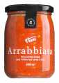 ARRABBIATA - Pikantni sugo s chilli, rajcatova omacka s chilli, Viani - 280 ml - Sklenka