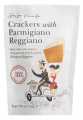 Crackers me Parmigiano Reggiano, Crackers me Parmixhano, The Fine Cheese Company - 45 g - paketoj