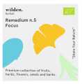 Remedium n.5 Focus Pack, oekologisk, teblanding Focus Pack, taske, oekologisk, Wilden urter - 10 x 2g - pakke