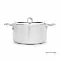 Olavson kookpot met koperen kern, met deksel, 24 cm, 5,5 l, voor alle soorten kachels - 1 stuk - Karton