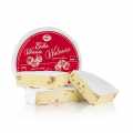 Walnut Brie, keju lembut dengan walnut, roti penuh, ORGANIK - lebih kurang 1,000 g - kertas
