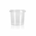 Plasticna posoda Circlecup, okrogla, BREZ pokrova, ø 95x85 mm, 370 ml - 1 kos - Karton