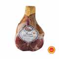 DOP ham San Daniele, ham tanpa tulang keseluruhan, diikat dengan tangan - lebih kurang 7.5 kg - vakum