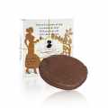 Choco Cake, Milk Chocolate Gianduja med salt mandler, Ø11,5cm, La Molina - 200 g - papir