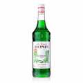 Monin Waldmeister Sirup 1:8, vegan - 750 ml - Flasche