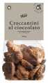 Croccantini ricoperti al cioccolato, Macarrones de avellanas con cobertura de chocolate, Viani - 200 gramos - embalar