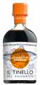 Aceto Balsamico di Modena IGP Il Tinello, arancio, vinagre balsamico, anejo, Il Borgo del Balsamico - 250 ml - Botella