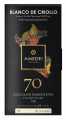 Blanco de Criollo, 70%, limitato, mørk chokolade, 70%, begrænset, Amedei - 50 g - bord