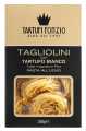 Tagliolini con tartufo bianco, Aggnudlar med vit tryffel, Tartufi Ponzio - 250 g - packa Tagliolini con tartufo bianco, Aggnudlar med vit tryffel, Tartufi Ponzio - 250 g - packa