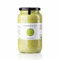 Salsa Spice Garden Green Mojo, con peperone, peperoncino e prezzemolo in foglia - 900 ml - Bicchiere