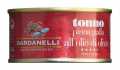 Tonno all`olio d`oliva, zeytinyaginda ton baligi, sardanelli - 80g - olabilmek