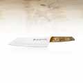 Pisau Santoku VIVUM, potongan cekung, dengan gagang kayu, 18cm, TEBAL - 1 buah - kemasan luar