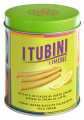 Tubini Limone, Waffel mit Zitronengeschmack mit Milchcremefüllung, Bussy - 280 g - Dose Tubini Limone, Waffel mit Zitronengeschmack mit Milchcremefüllung, Bussy - 280 g - Dose