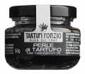 Perles de truffe noire, jus de truffe noire - perles, Tartufi Ponzio - 50 g - Verre Perles de truffe noire, jus de truffe noire - perles, Tartufi Ponzio - 50 g - Verre