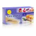 Leaf Gelatin - Platinum, 230 Bloom - 1 kg, noin 580 kappaletta - Pahvi