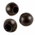Hollow truffle balls, dark chocolate, Ø 26 mm (50001) - 1.644 kg, 567 pieces - carton