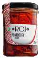 Pomodori secchi sott`olio, Dried tomatoes in olive oil, Olio Roi - 200 g - Glass