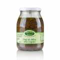 Olivenpasta - tapenade, sort - 900 g - Glas