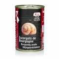 Burgundy snails, extra large - 400 g, 48 pcs - can