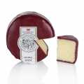 Snowdonia - Ruby Mist, Cheddar Käse mit Port und Brandy, brauner Wachs - 200 g - Papier