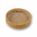 Dessert tartlets made from graham crackers, coated, Ø 80 x 17 mm h - 1.04 kg, 45 pc - carton