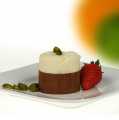 Sweet Classics - scherpe witte pure chocolademousse - 850 g, 16 x 80 ml - karton